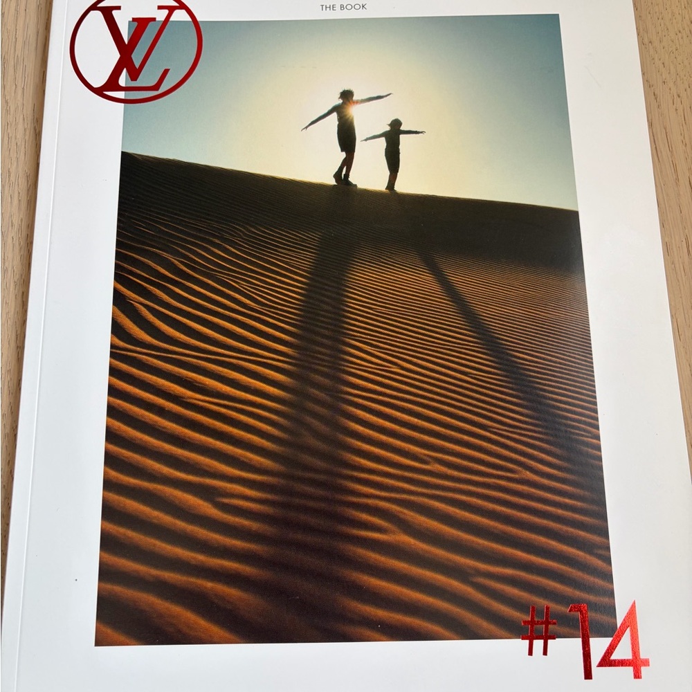 Louis Vuitton The Book with Red and Brown Cover
